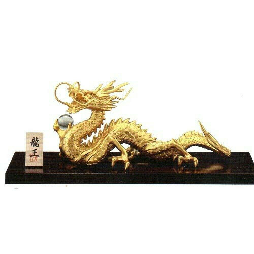 Dragon Ryu Ornaments Japanese Traditional Craft Blue Dragon Made