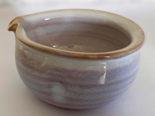 Yusamashi Hagi yaki ware Sencha Japanese Pottery Tea Cooler Hagi Purple Japan