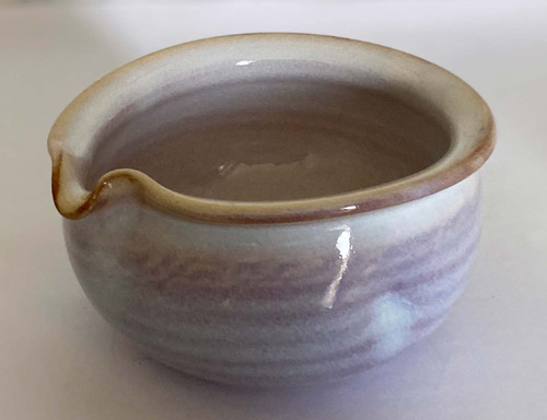 Yusamashi Hagi yaki ware Sencha Japanese Pottery Tea Cooler Hagi Purple Japan