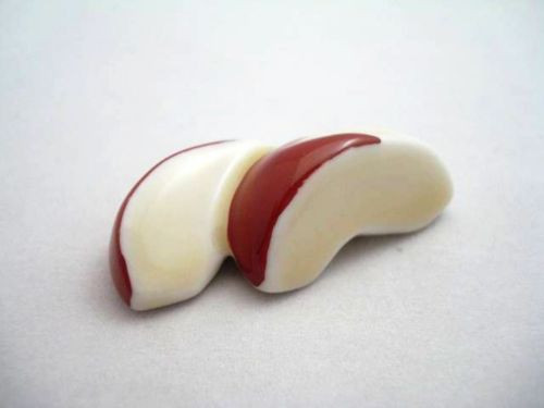 Hashioki ARITA yaki USAGI apple rabbit japanese chopstick rest set of 2