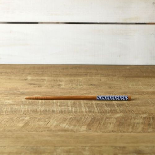 Japanese chopstick set of 5 bamboo traditional pattern made in japan