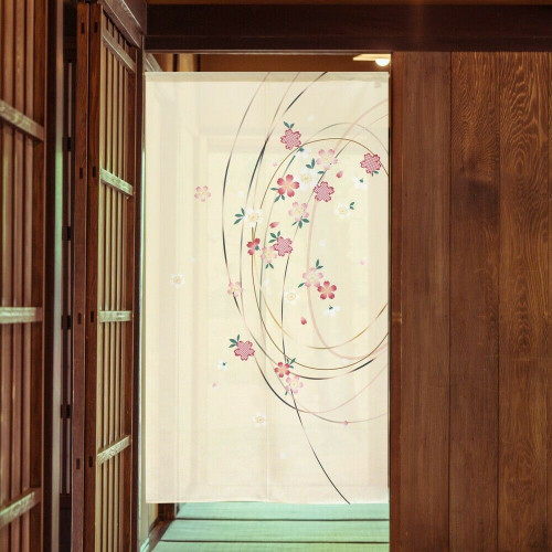 Noren Japanese Door Curtain 150*85cm Polyester Sashiko style