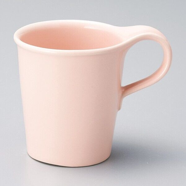 Mino ware Japanese pottery Mug Coffee Tea cup Pink country mug 320ml Japan