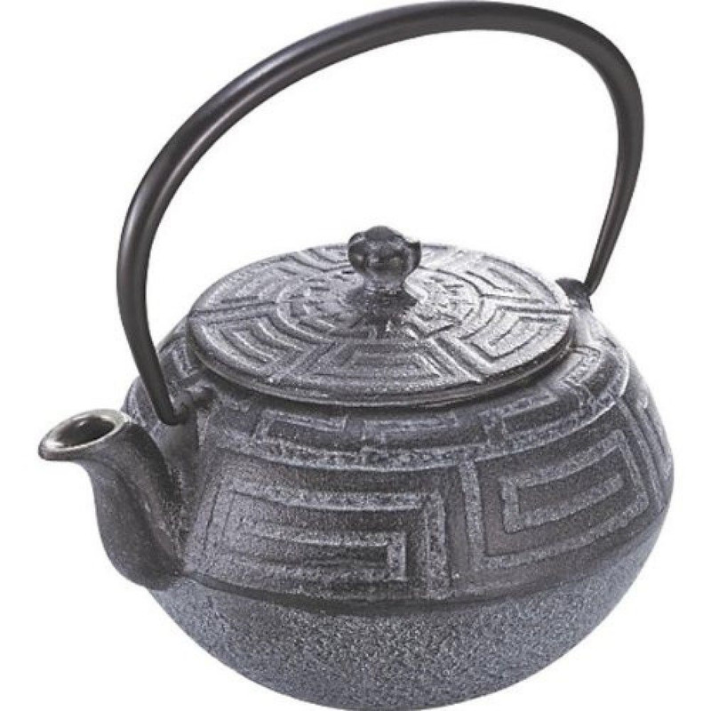 New Japanese Nanbu Tekki Cast Iron Tea Kettle Tetsubin teapot spiral 0.65L