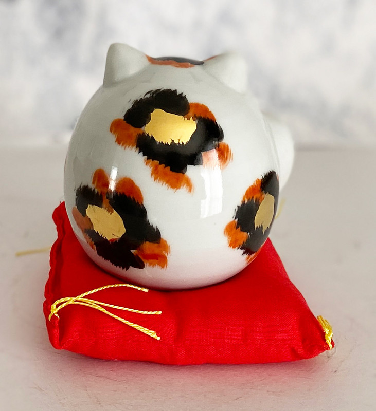 Tokoname Maneki neko Gold Japanese Lucky cat Piggy bank any size Made in  Japan - Manekineko Ai