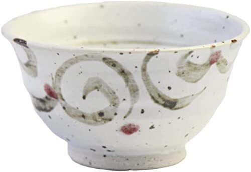 Shigaraki yaki Gohan Chawan Japanese rice bowl Tsumugi-Red Made in Japan