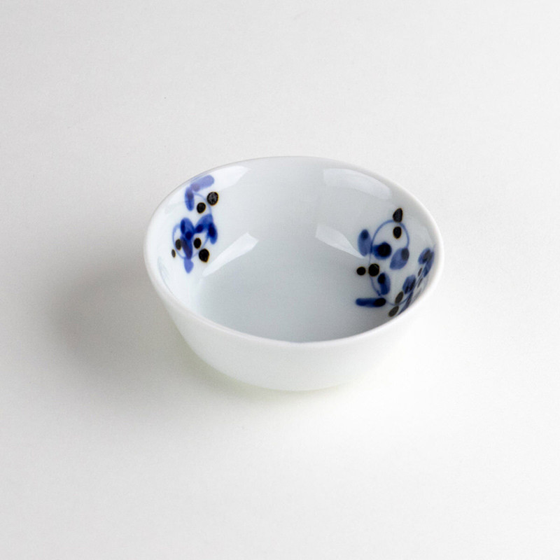 Arita ware Kobachi Japanese small bowl Sarving dish Sometsuke Sabi-Karakusa