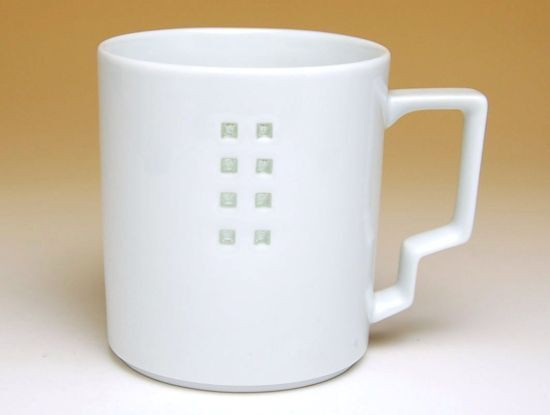 Arita ware Japanese Mug Tea cup Coffee cup Suishobori-carved Simple Japan