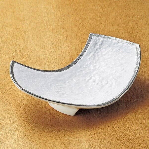 Muko-zuke Japanese Kaiseki Cuisine Appetizer dish Mino ware Platinum edge Japan