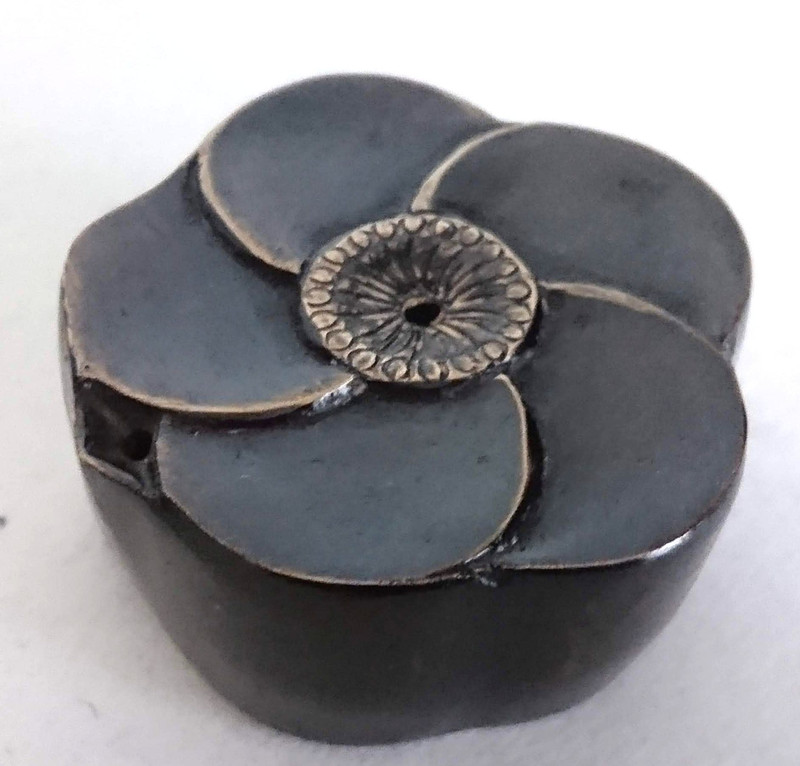 Suiteki Japanese water dropper Takaoka copper ware Ume plum