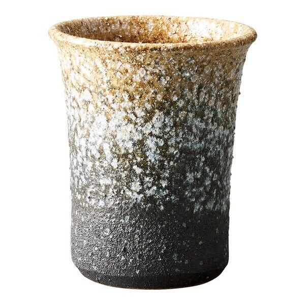 Shigaraki yaki ware Japanese pottery wine cooler Ishihaze White Japan