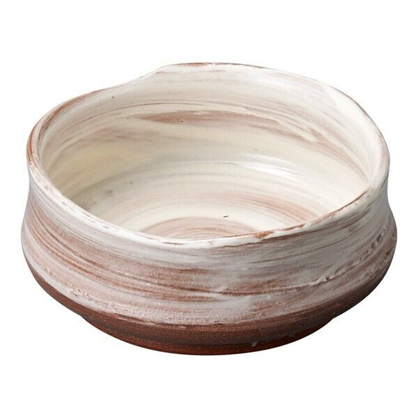 Shigaraki yaki ware Japanese Small bowl KobachiWhite cocoon pattern M Japan