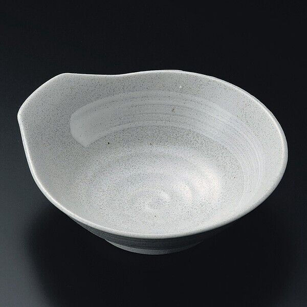 Mino ware Tonsui serving bowl Hot pot bowl Kobachi Gray Kohiki blash marks