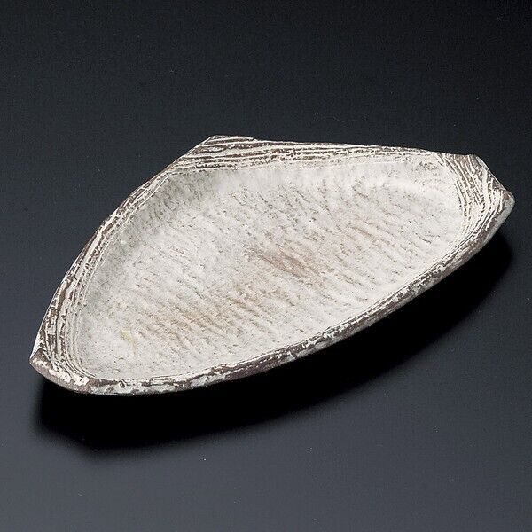 Gohonte style Serving Plate - Mino Ware, Japanese Tableware, Ceramic  Japan