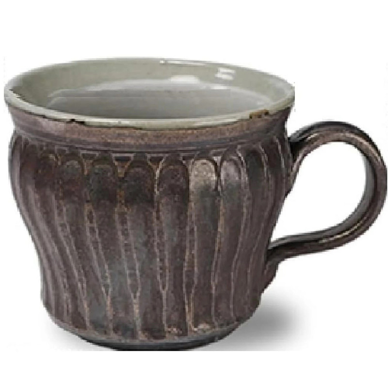 Shigaraki ware Japanese pottery Mug Tea cup Galaxy Ginga Made in Japan