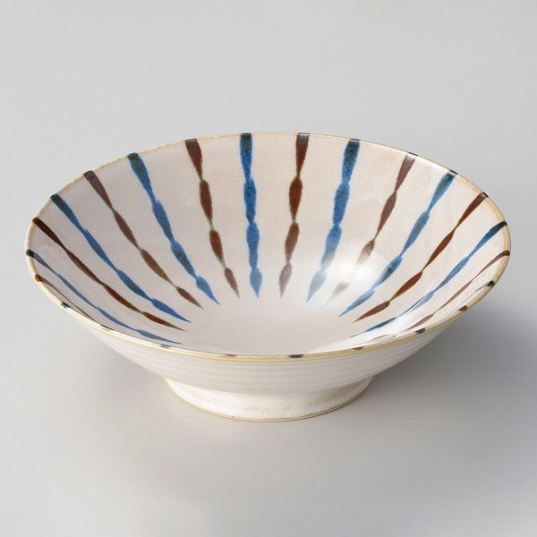 Mino ware Japanese Noodle Bowl Mino ware Udon Ramen Acacia Tokusa 25cm Japan