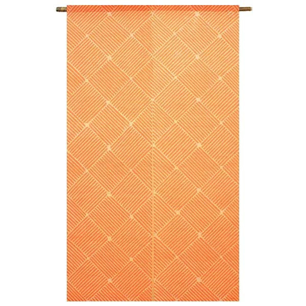 Kyoto Noren Japanese Door Curtain Linen Cotton Yoseki wood block Design Japan
