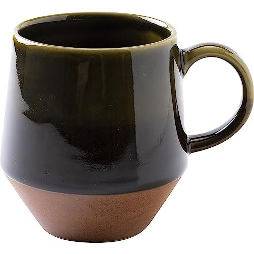 Mino ware Mug Japanese Coffee Tea cup Pause 350ml JapanBrown