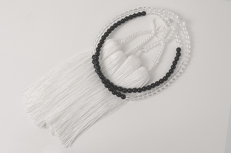 Kyoto Juzu Japanese Buddhist Mala Jodo shinshu Semi-Formal Plastic finish