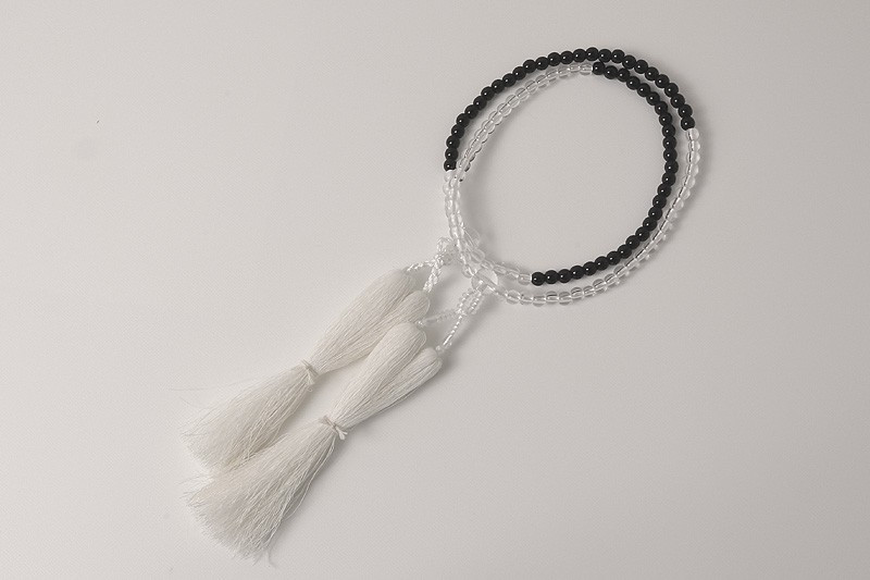 Kyoto Juzu Japanese Buddhist Mala Jodo shinshu Tokudo Ceremony, Plastic finish