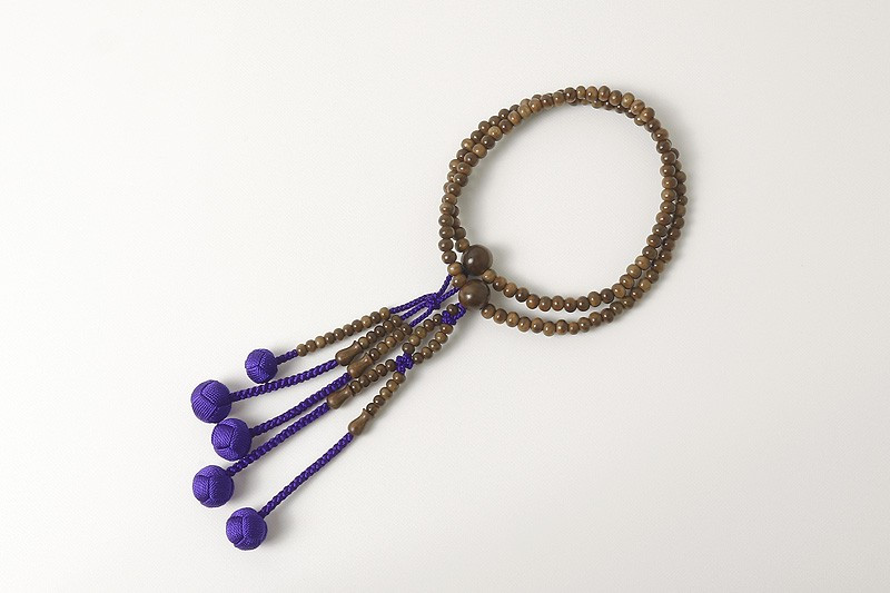 Kyoto Juzu Japanese Buddhist Mala Nichiren Ryokudan 8sun Woman Japan