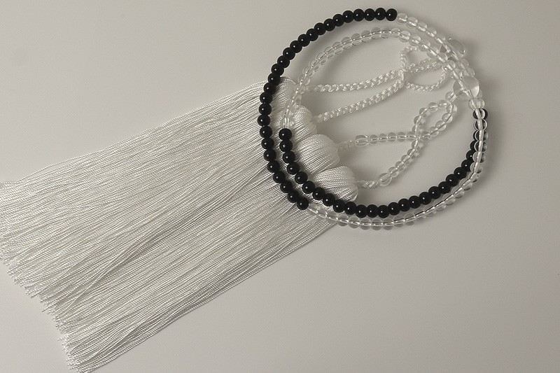 Kyoto Ebony Premium Hari Shaku 2 Hanshozoku Juzu Beads Rayon 20 Monme Tassels