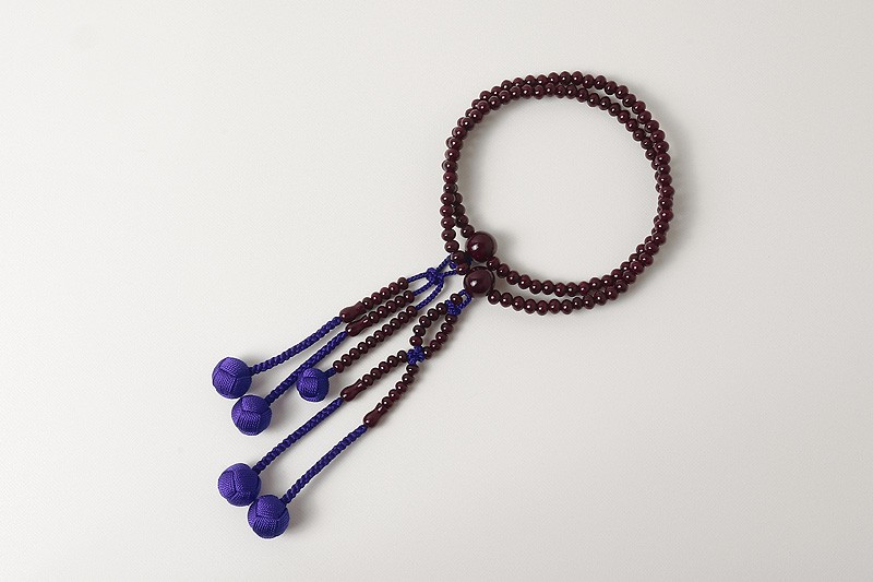 Kyoto Juzu Japanese Buddhist Mala Nichiren Rosewood 8sun Woman Japan