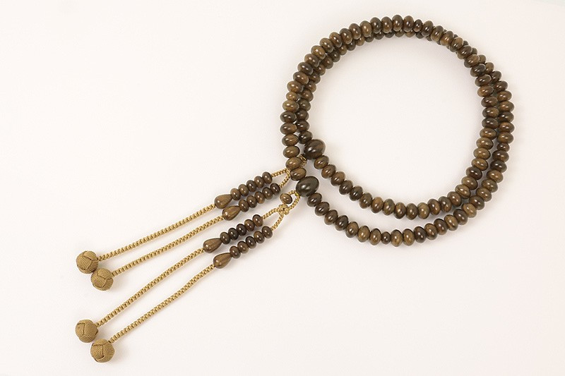 Kyoto Juzu Japanese Buddhist Mala Bracelet Shingon Ryokudan Shaku3 Men Japan