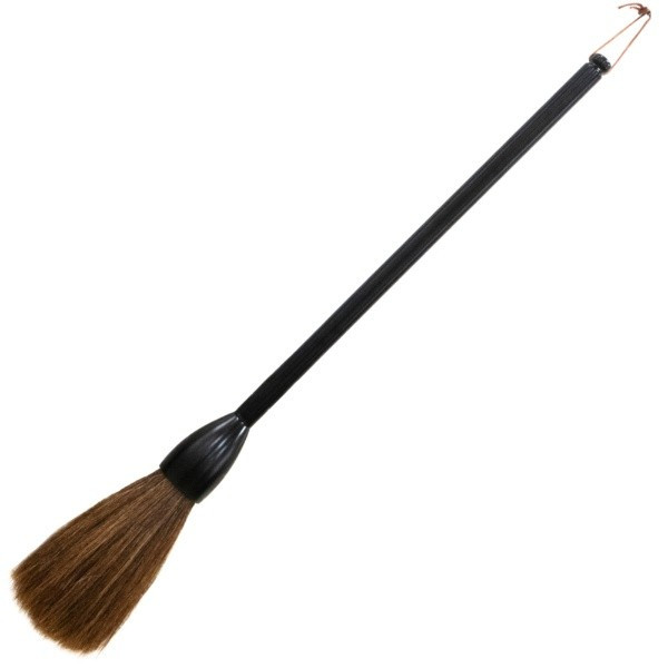 Japanese Calligraphy Performance Brush Akaamao Large Size Red Horse Tail Hair