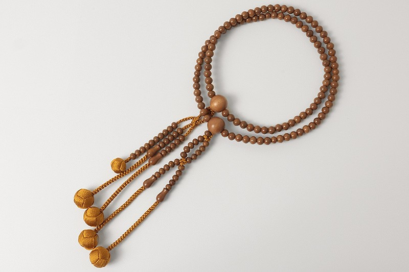Kyoto Juzu Japanese Buddhist Mala Bracelet NichirenPlumwood Shaku Men Japan