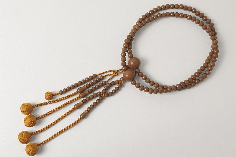 Kyoto Juzu Japanese Buddhist Mala Bracelet NichirenPlumwood Shaku2 Men Japan