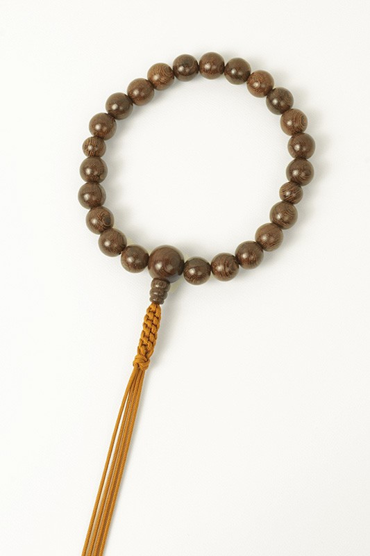 Kyoto Juzu Japanese Buddhist Mala Jodo shinshu Tagayasan (Ironwood) Japan