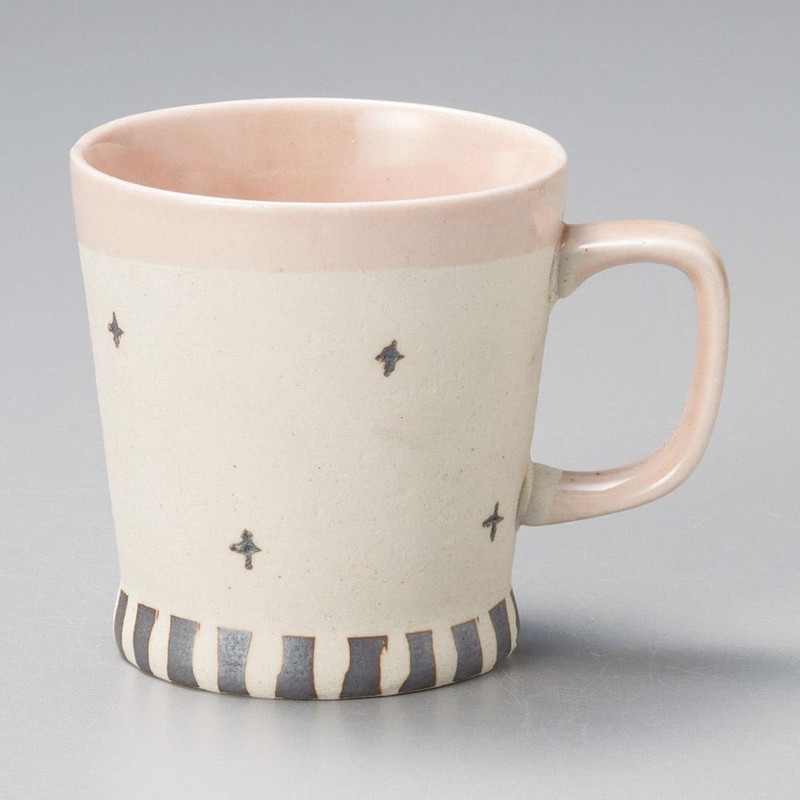 Mino ware Japanese Ceramic Mug Coffee Tea cup Spring Flower Mug – Pink Japan