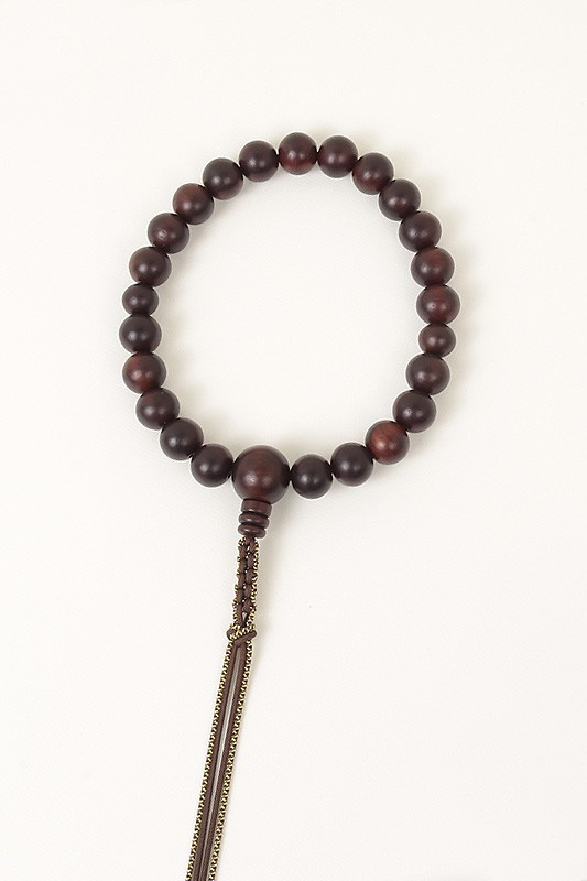 Kyoto Juzu Japanese Buddhist Mala Jodo shinshu Matte Rosewood Men Japan