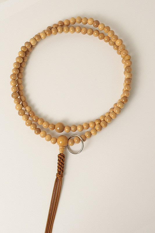 Kyoto Juzu Japanese Buddhist Mala Sodo shu Tsuge Boxwood Zen shu Men Japan