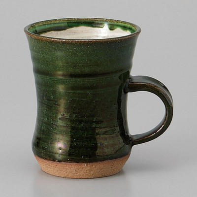 Mino ware Japanese Ceramic Mug Coffee Tea cup Oribe Large Mug 350ml Japan