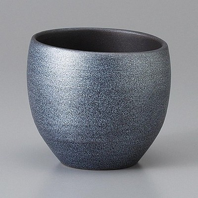 Made in Japan Arita Ware Doki-sai Black Tumbler Rock glass Japan 350ml