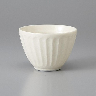 Mino Ware Gray Sencha Japanese Green Tea Cup Kohiki Small Chrysanthemum Japan