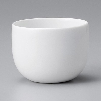 White Porcelain Textured Rock Glass 300ml – Mino Ware, Japanese Tableware Japan