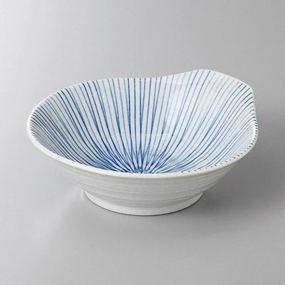Japanese Mino Ware Tokusa Ceramic Tonsui Bowl Hot Pot Dipping Dish 13cm Japan