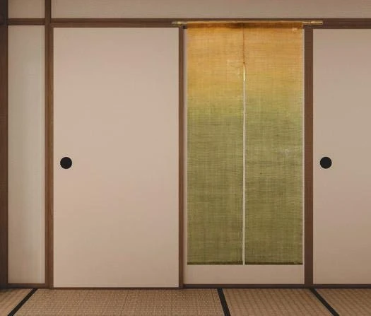 Kyoto Noren Japanese Door Curtain Linen Handcraft japan Gradation Yugiri