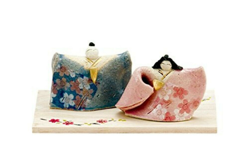 Hina Ningyo Seto yaki pottery Traditional Doll Handcraft Tatara Hina Japan H7cm