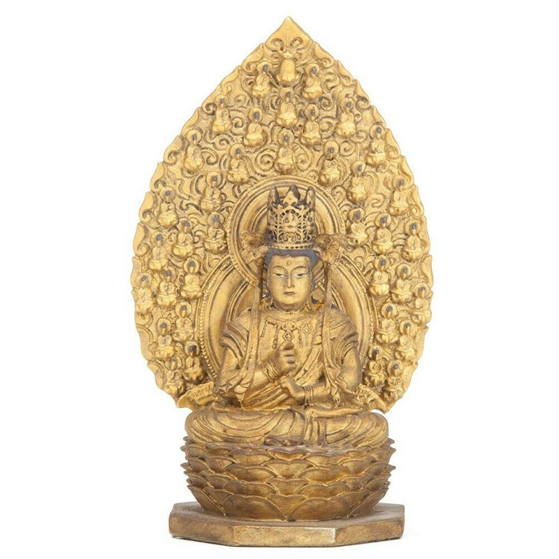Dainichi Nyorai Buddha mini Statue Toji Kyoo-Gokoku-ji Rittai 21 Solid Mandara