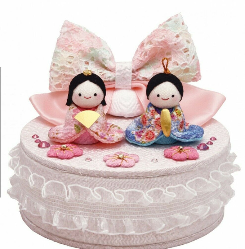 Kyoto Hina Ningyo Japanese Traditional doll Funwari Hina doll Case japan