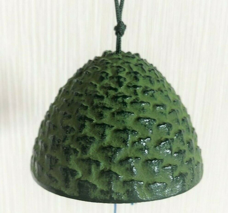 Furin Wind Chime Bell Nanbu Cast IronHandcraft Pine cone M Made in Japan