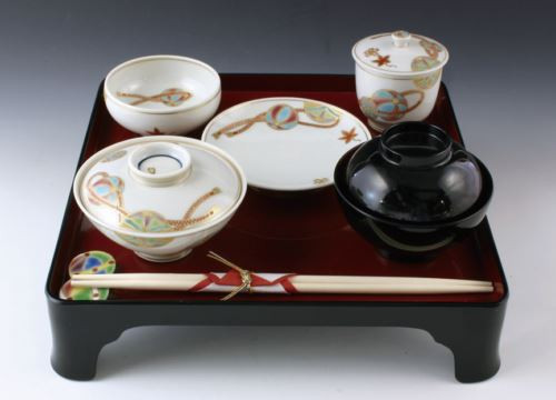 Okuizome Japan Small dish table Kyo Kiyomizu yaki Kyoto For Girl Baby Tray Bowl
