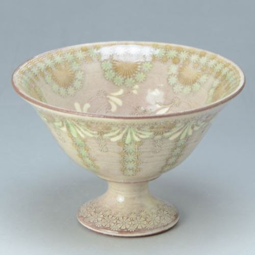 Kobachi Kyo Kiyomizu yaki ware Japanese small bowl 3color Inka Crest Japan