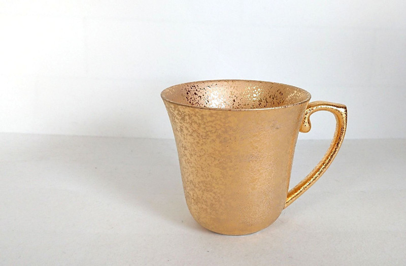Mug Coffee tea cup Japanese Arita yaki porcelain Gold Zipangu Made in japan