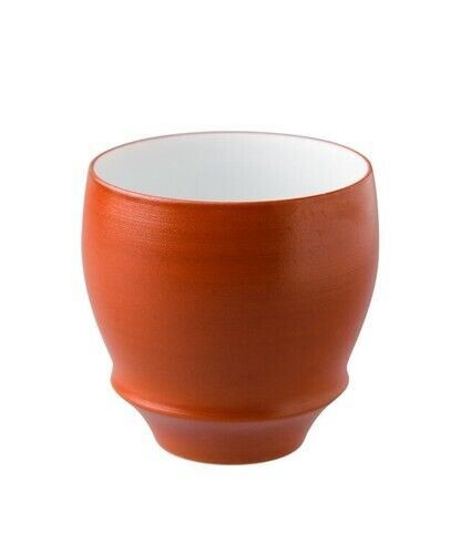 Arita yaki porcelain Japanese Sake glass cup Takumi no Kura Red Akamaki Round