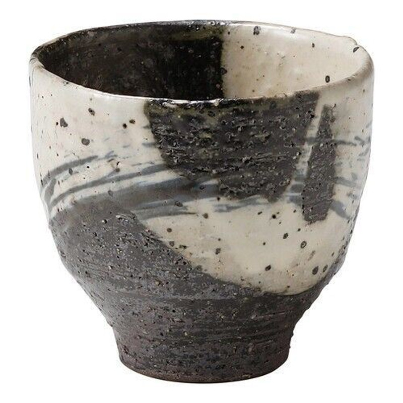 Yunomi Shigaraki yaki ware Japanese Pottery green tea cup Ushio Haddraw